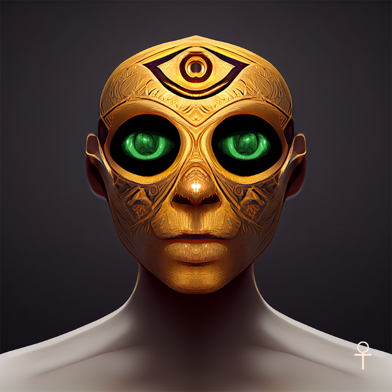 Ancient Face #14 static token preview