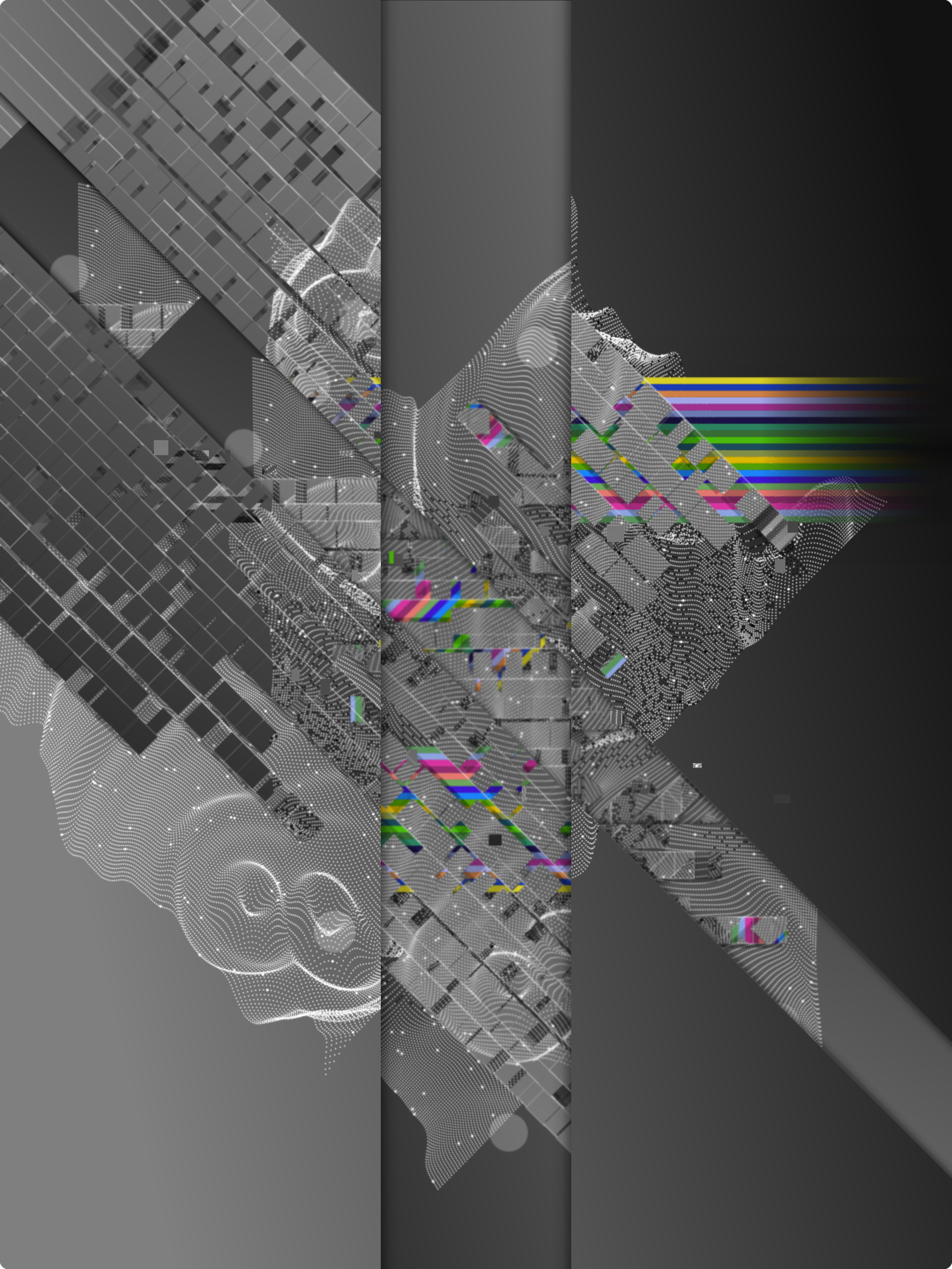 Fronteras en abstracto #139 static token preview