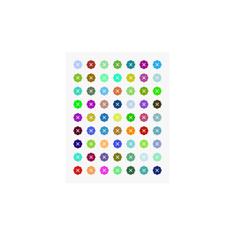 White - XX #21 static token preview