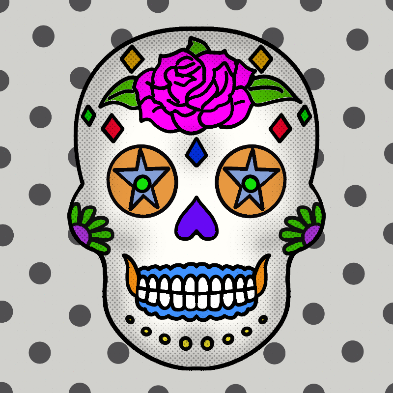 Sugar Skulls #241 static token preview