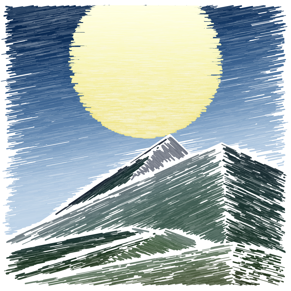Mount Doodle #305 static token preview