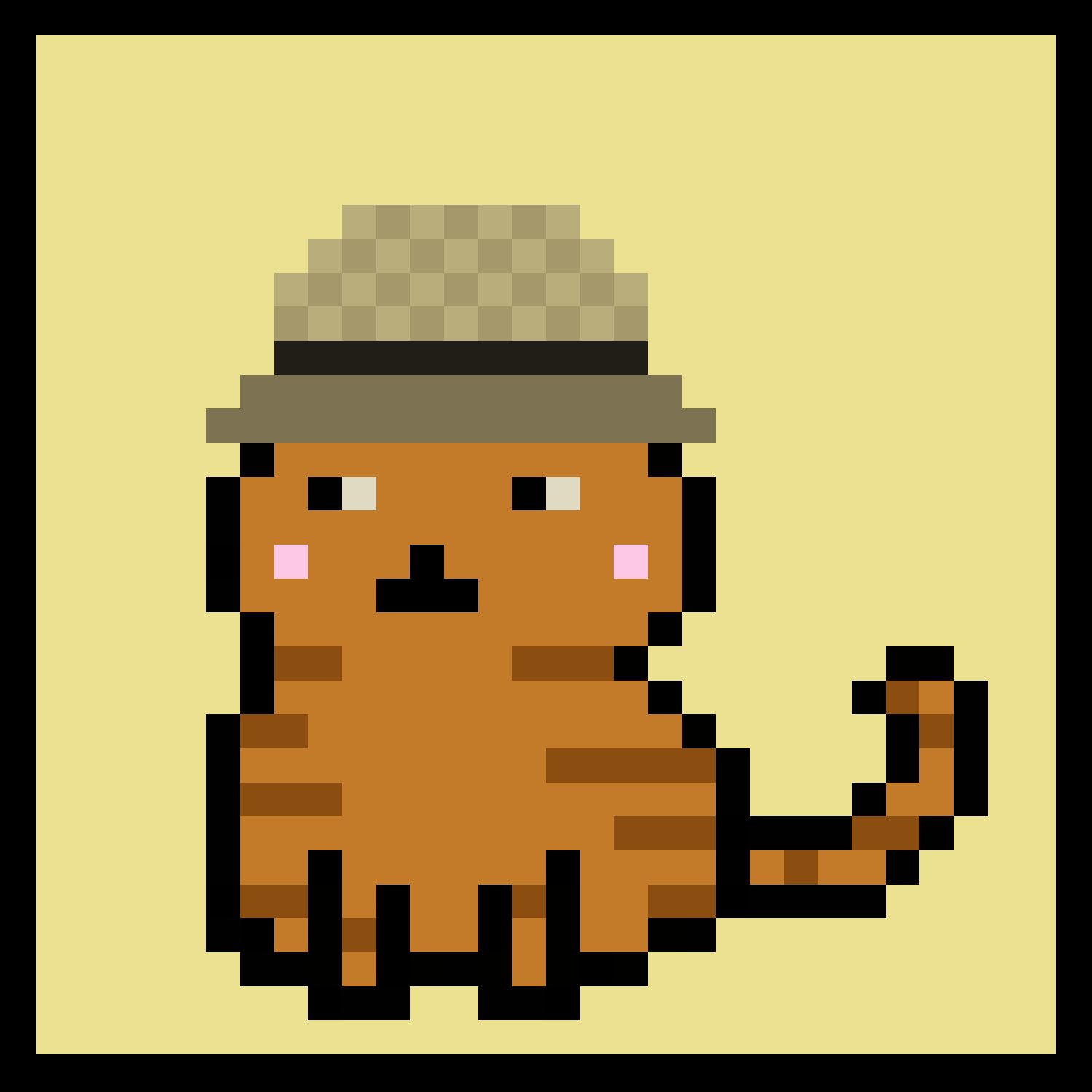 Lazy Kitties #793 static token preview