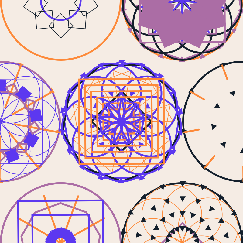 Geometric Harmony #12 static token preview