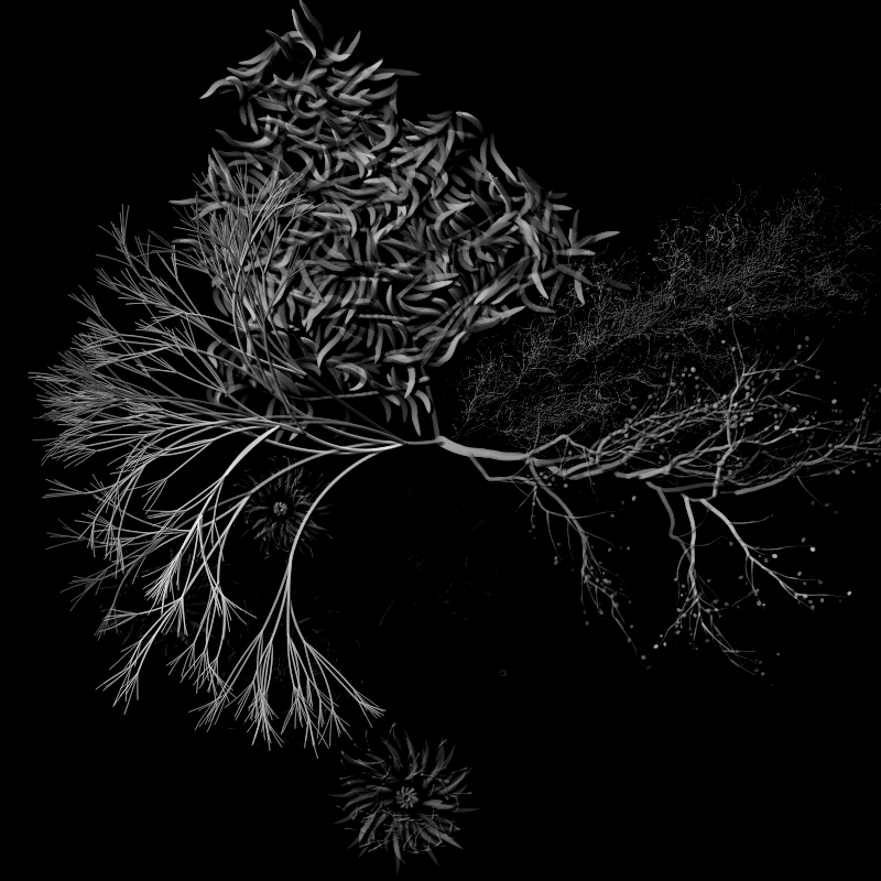 Botanical Ghosts #15 static token preview