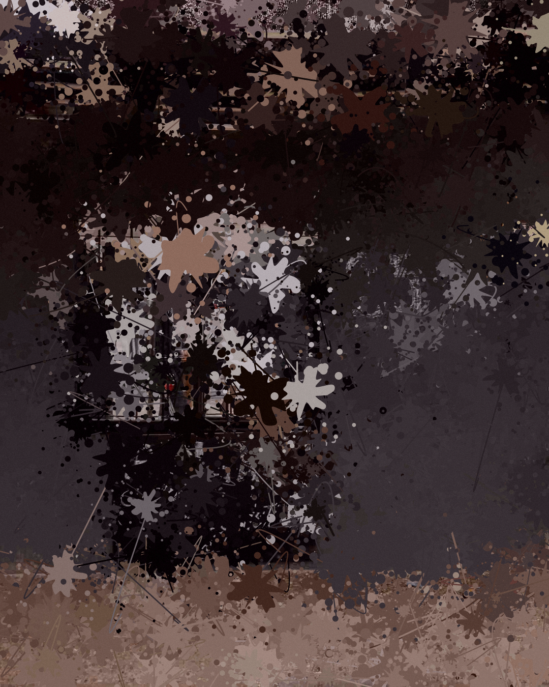 1888 - Spatter #18 static token preview
