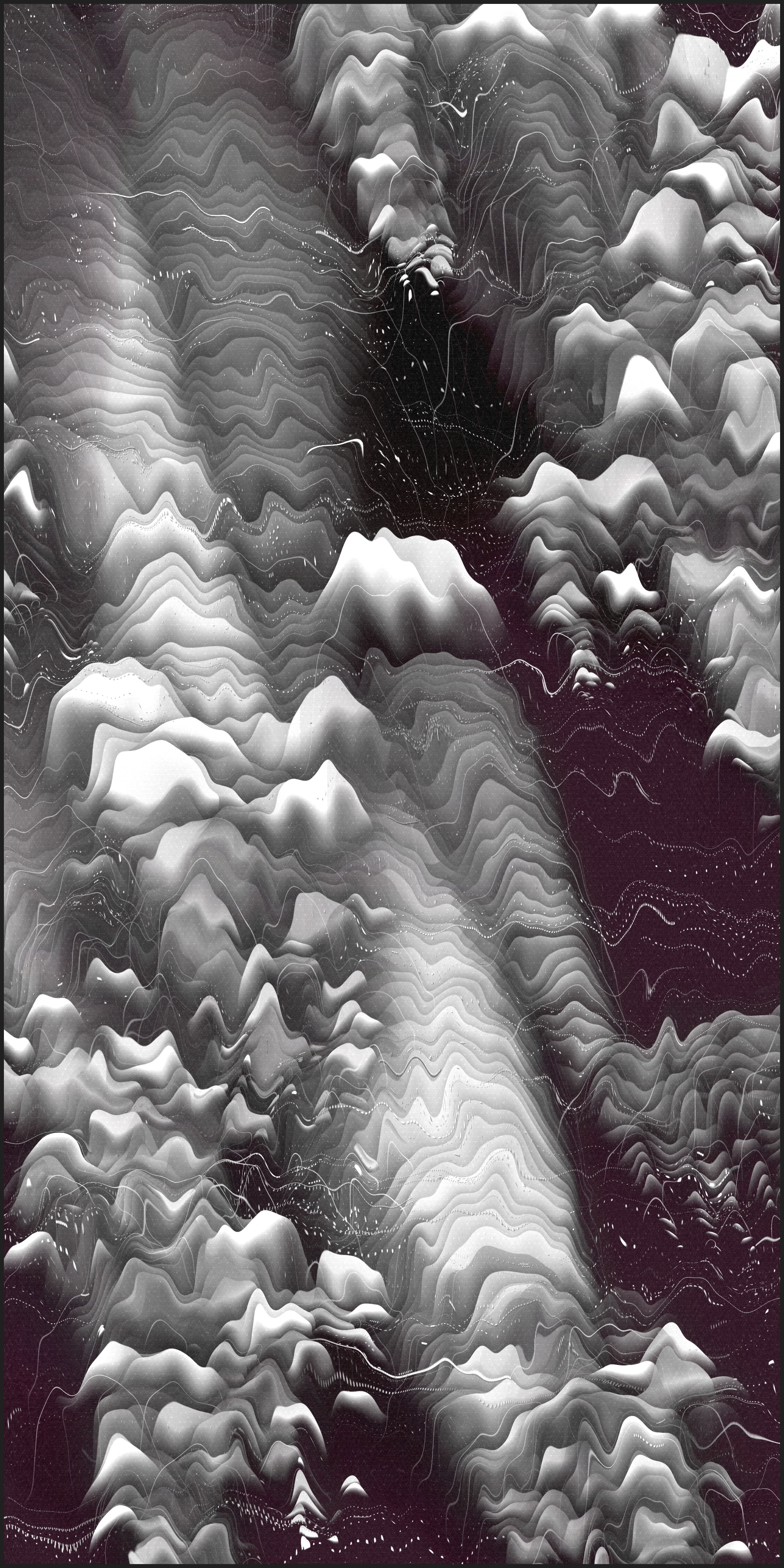 晩夏の山岳 Mountains in Late Summer #2 static token preview
