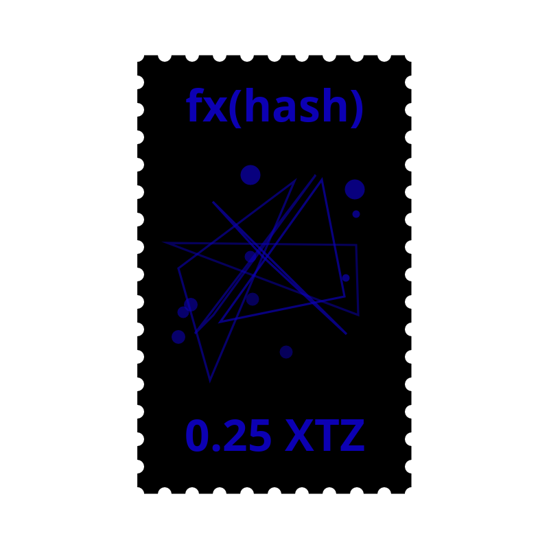 Postage Stamp #17 static token preview