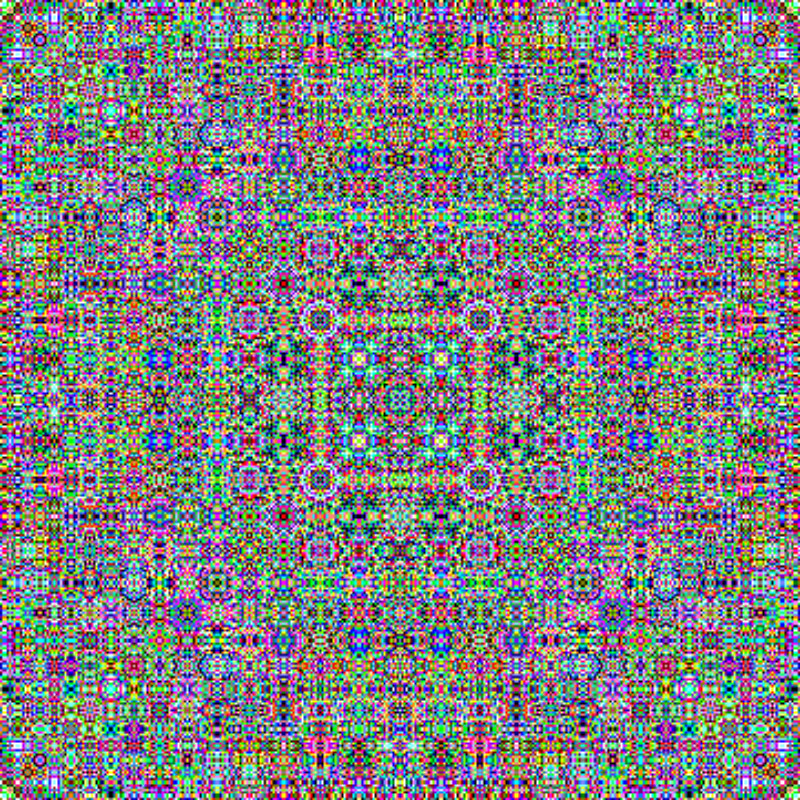 Kaleidoscopic Nexus #18 static token preview