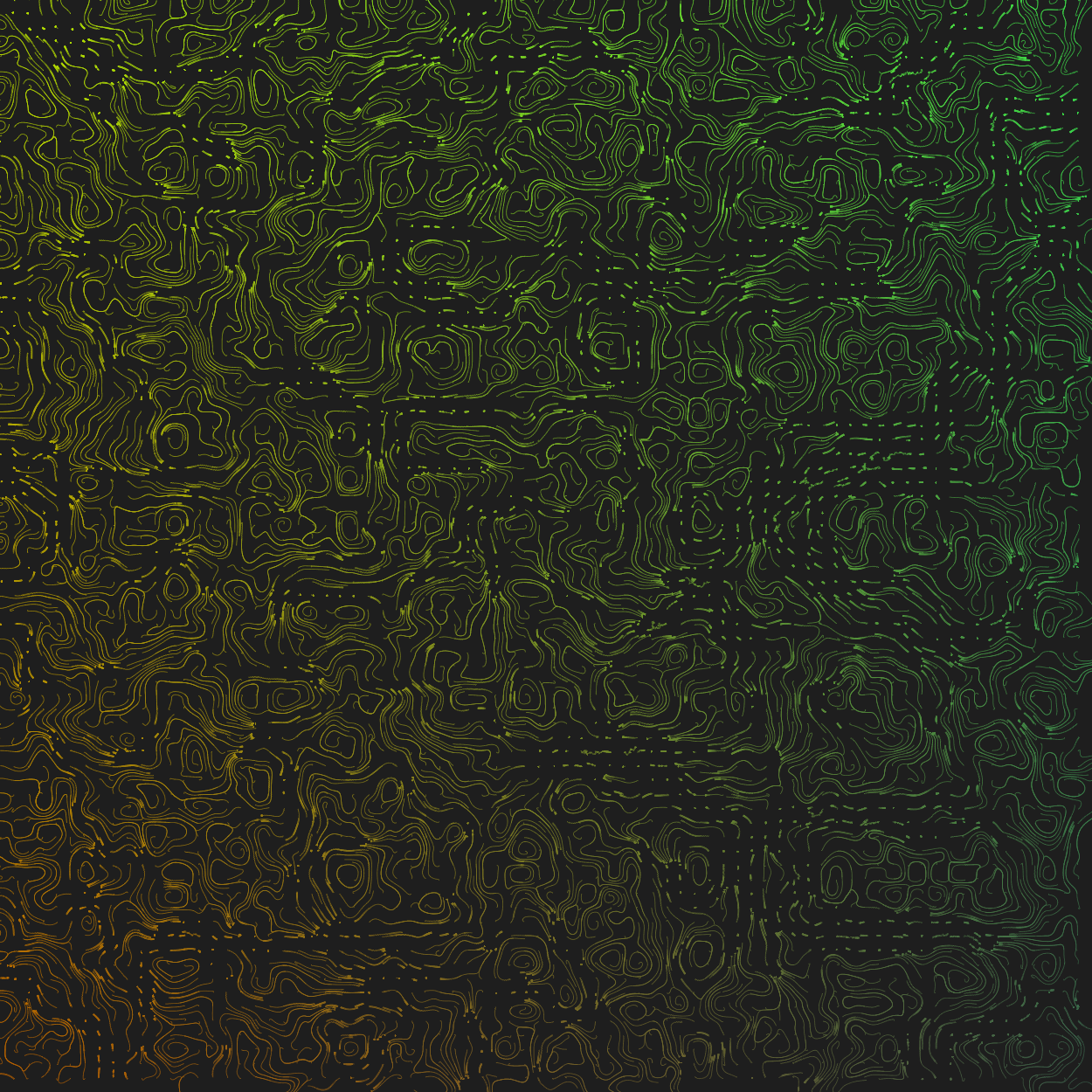 Topographic Lines #14 static token preview