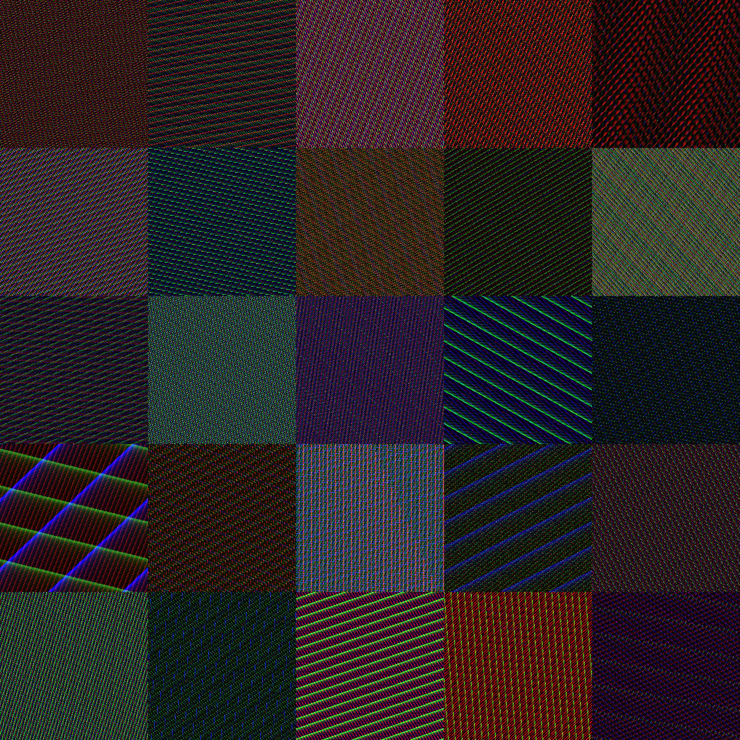 Parametric quilt #5 static token preview