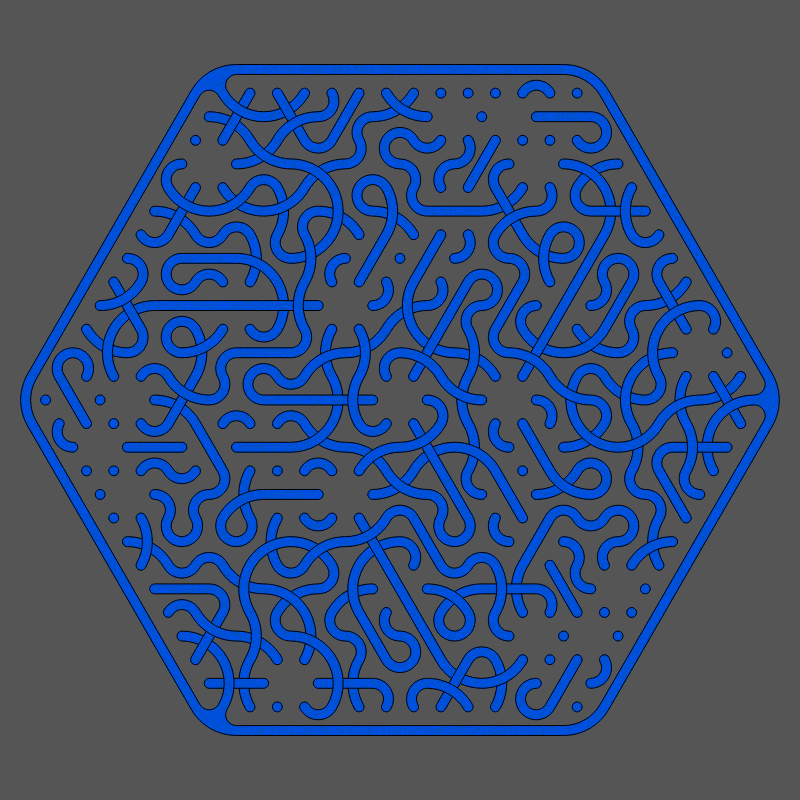Threefold Symmetry - Dark Variations #2 static token preview