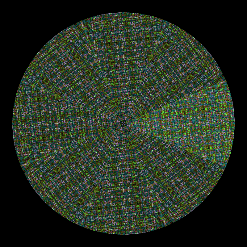Binary kaleidoscope #16 static token preview