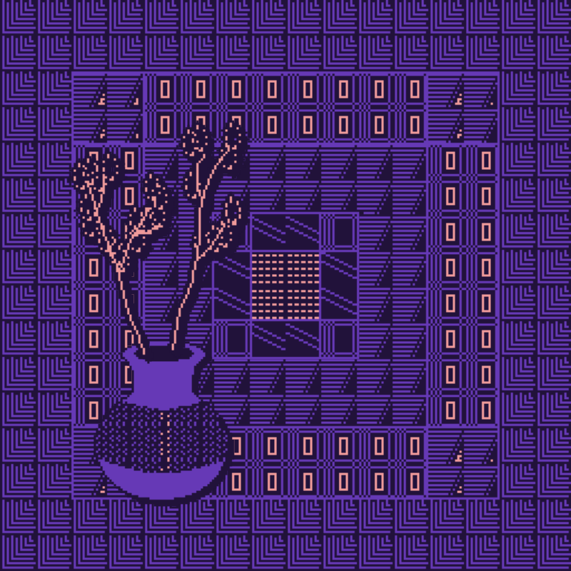 Purple Vases #8 static token preview