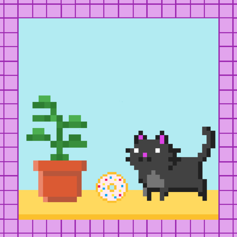 Pixel Still Life #10 static token preview