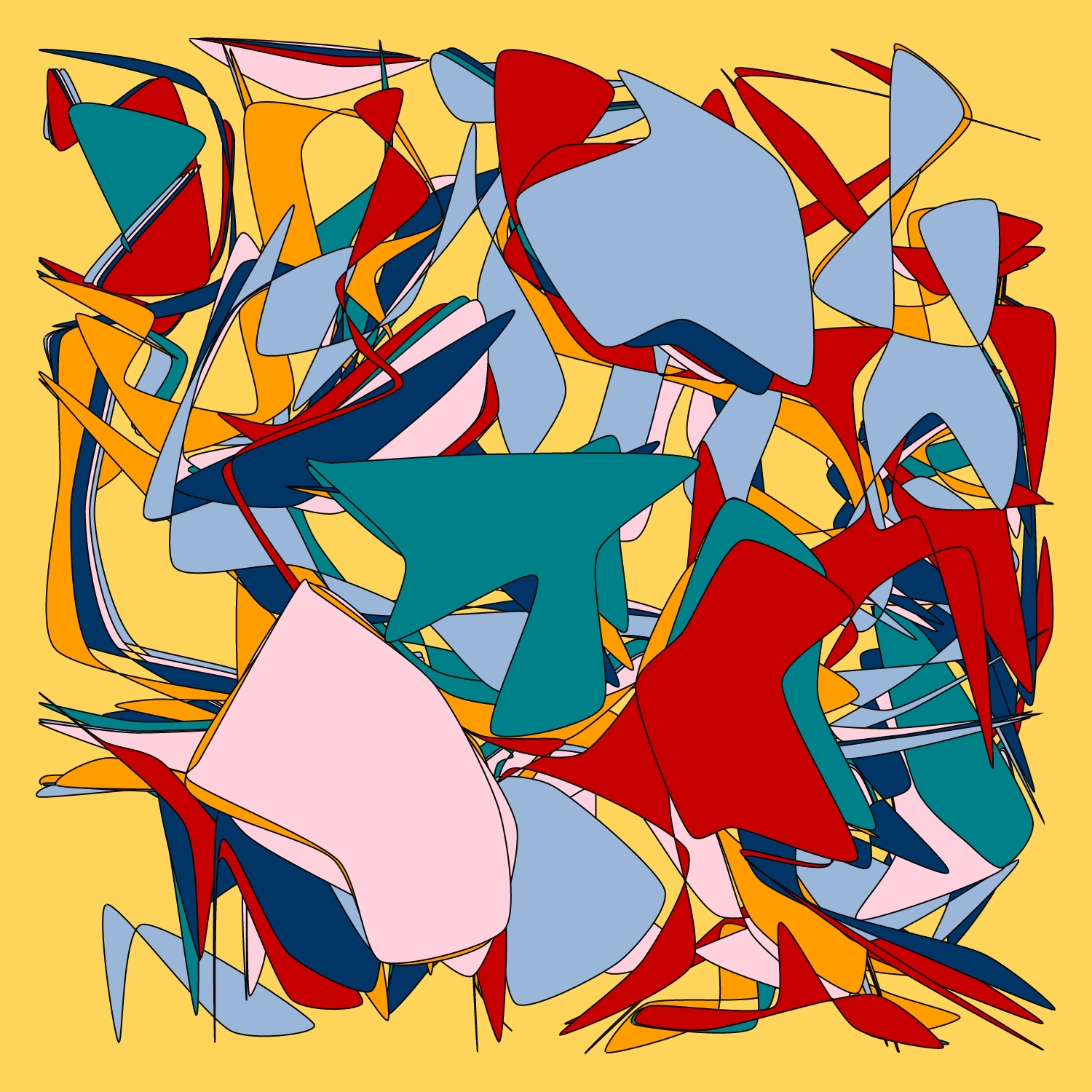 Geometric colorful shapes 2 (Free edition) #4 static token preview