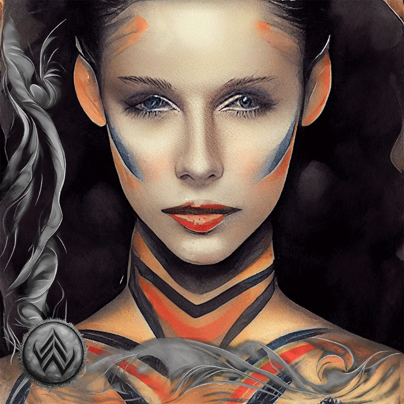 Capricorn Girl #3 static token preview