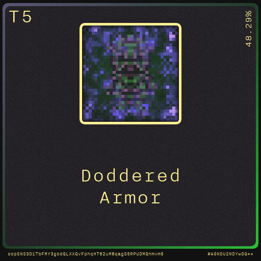 Gear for your quests - Armor #6 static token preview