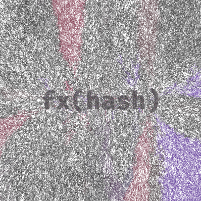 FXHASH Generative Logo #829 static token preview