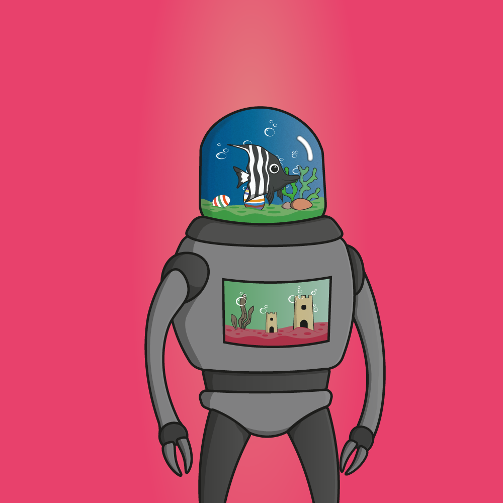 Terrestrial Fish #3 static token preview