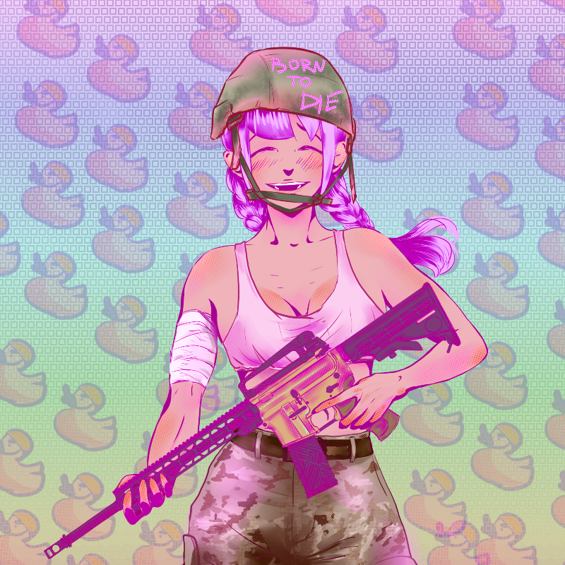 Waifu with a raifu! #1 static token preview