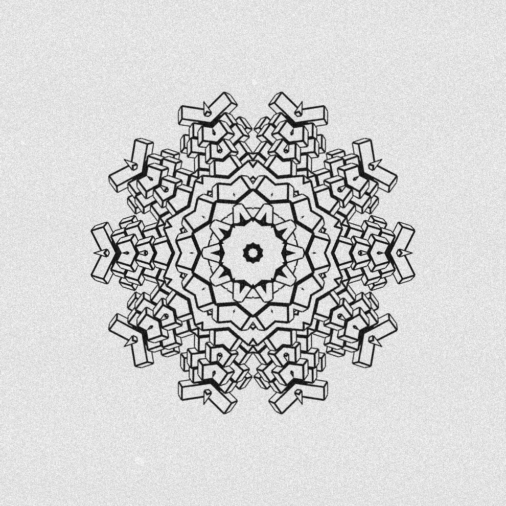 Monochrome Kaleido #319 static token preview