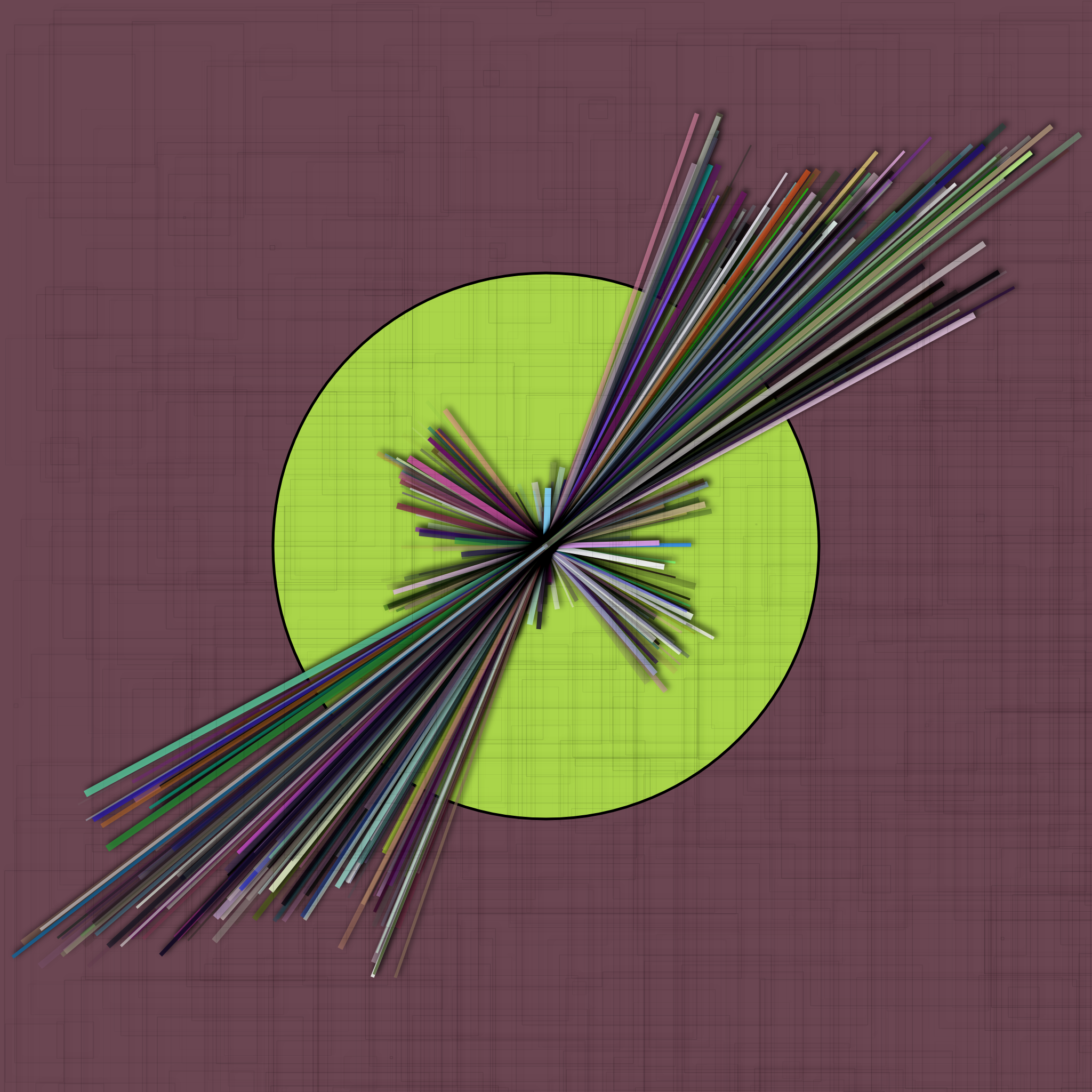 P5Js Thoughts V6 #9 static token preview