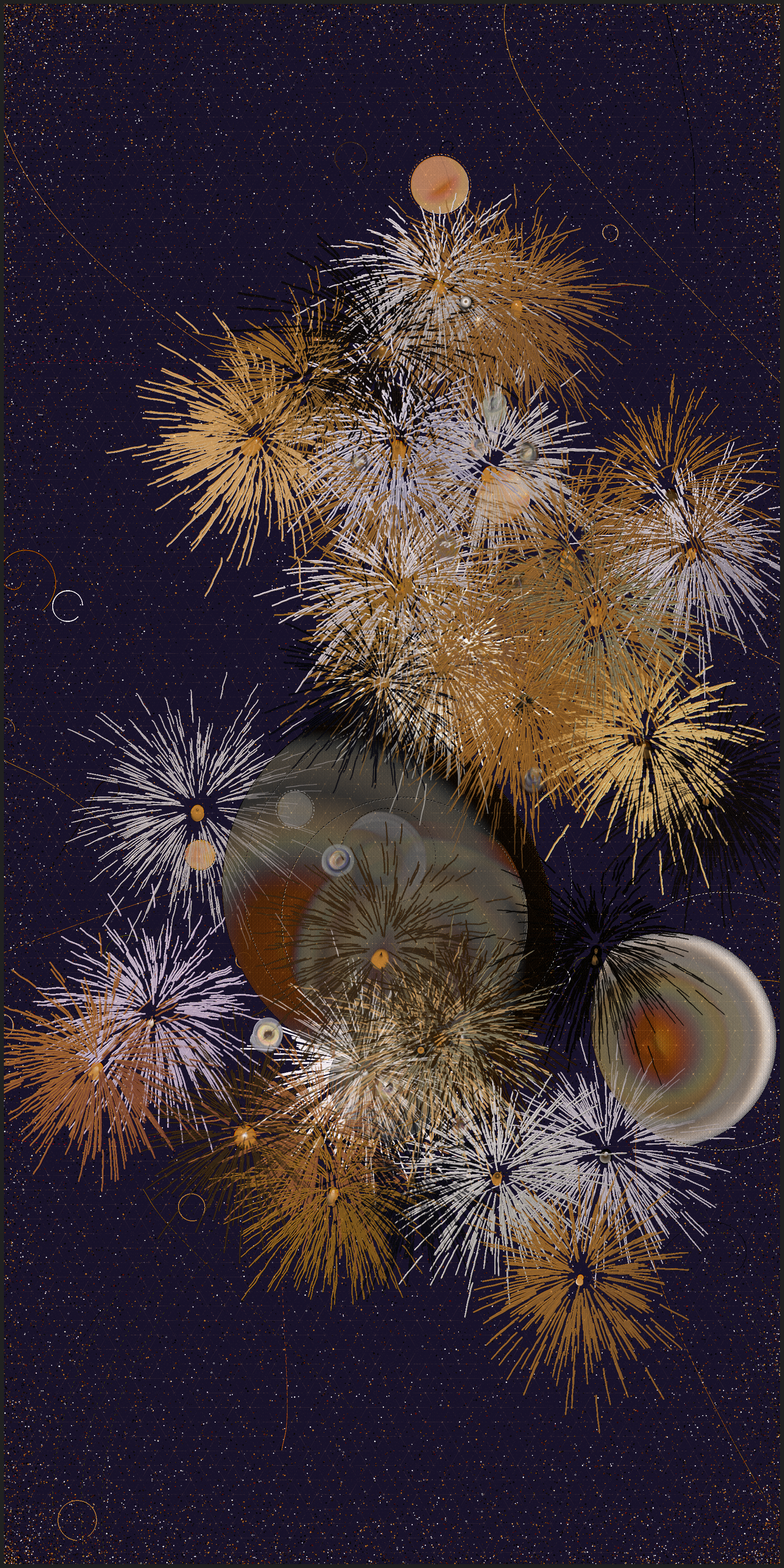 真夏の花火　Fireworks in Midsummer #13 static token preview