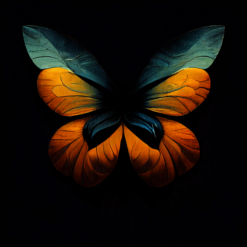 AI Butterfly #13 static token preview