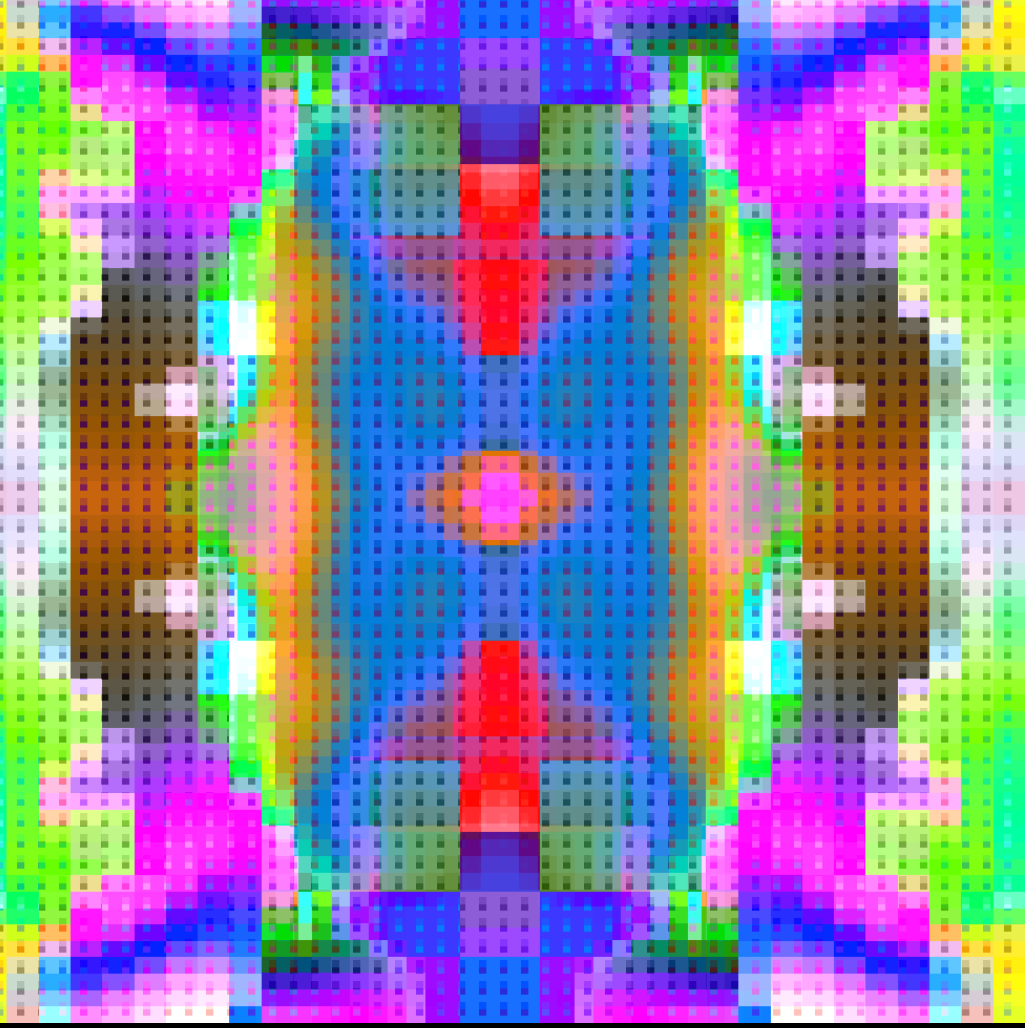 Magical Pixelated Kaleidoscope #11 static token preview