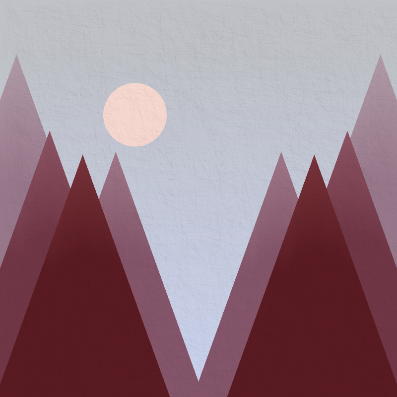 Mountain view #23 static token preview