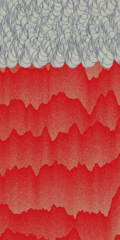 Clouds over the Mountains #9 static token preview