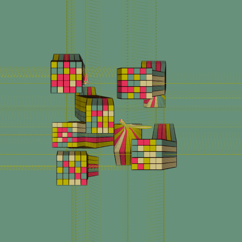 Living Squares Study III #6 static token preview