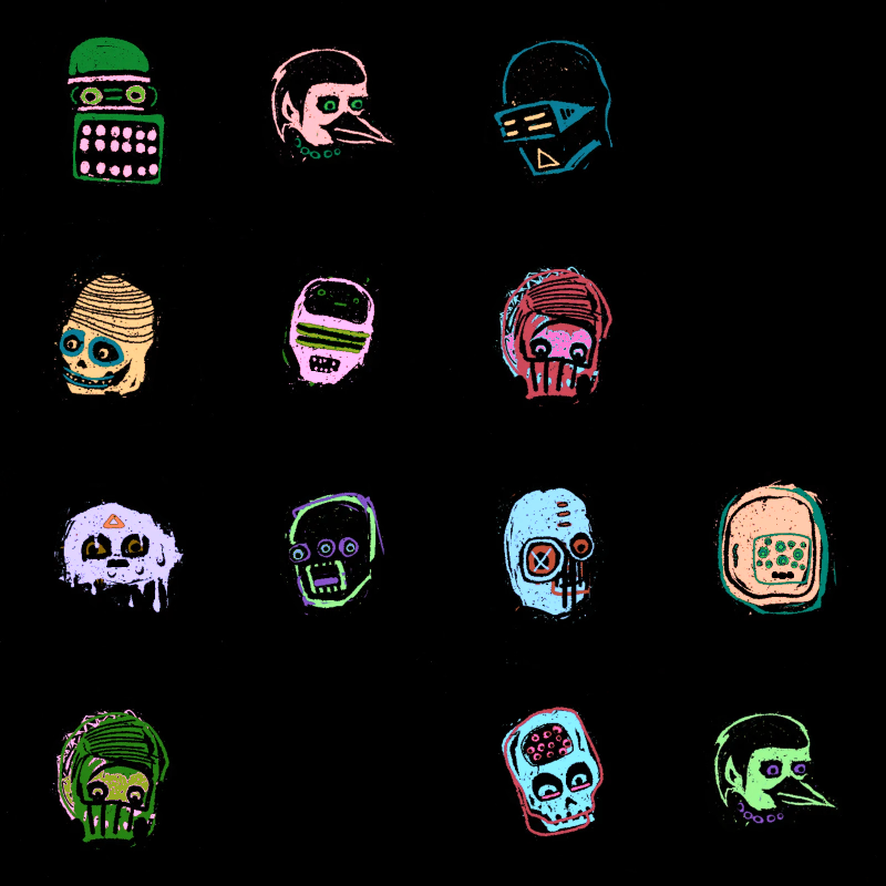 Warhol's Rabble #21 static token preview