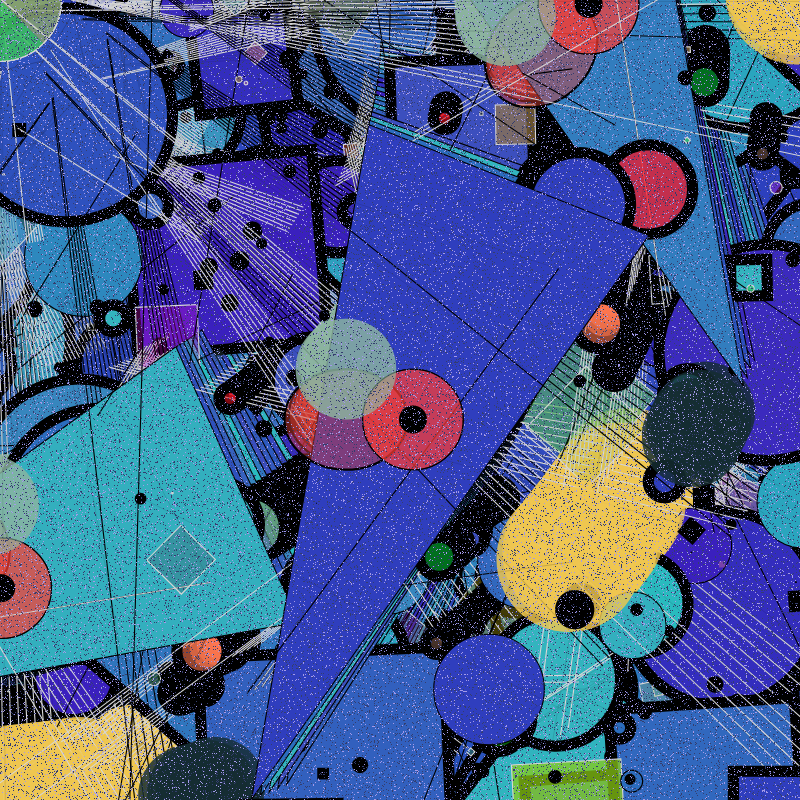 Kandinsky's mind #2 static token preview