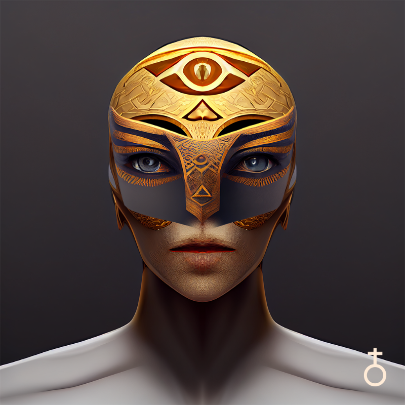 Ancient Face #13 static token preview