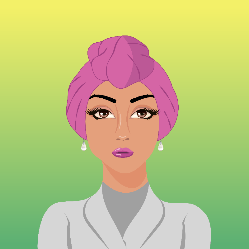 Hijabis NFT #17 static token preview