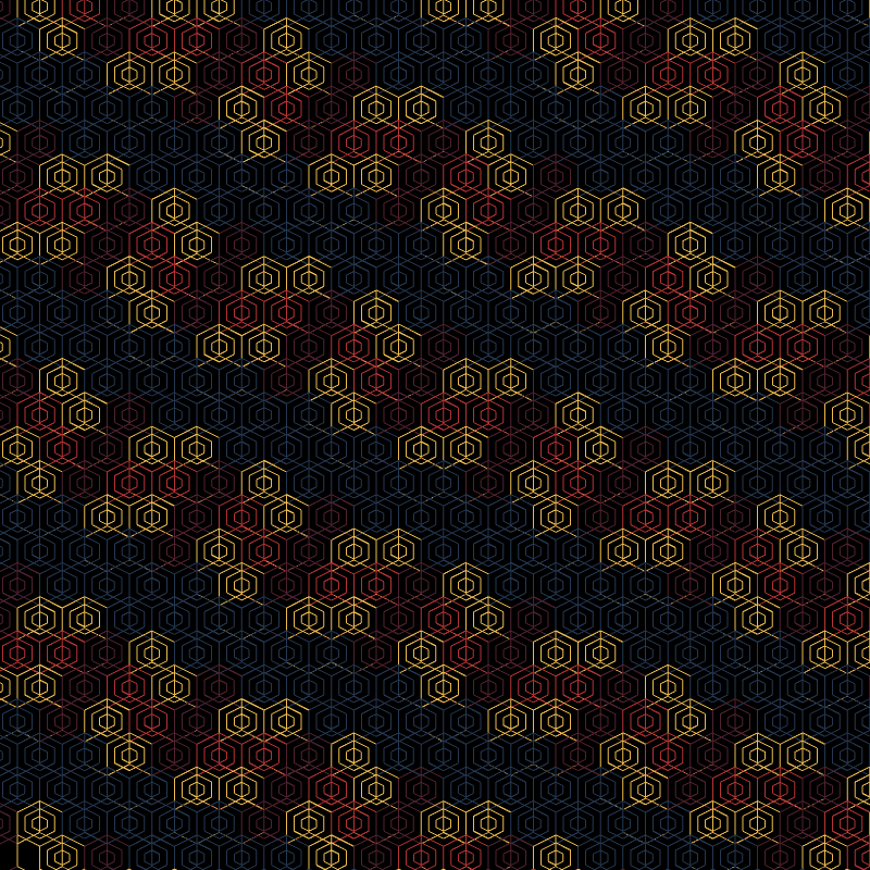 3D Pattern: ZUIUN #20 static token preview
