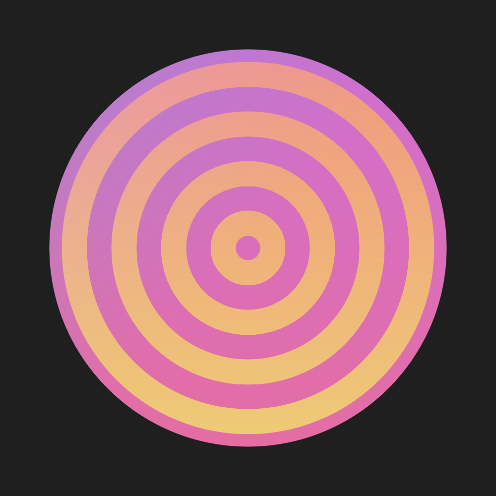 Gradient shapes #24 static token preview