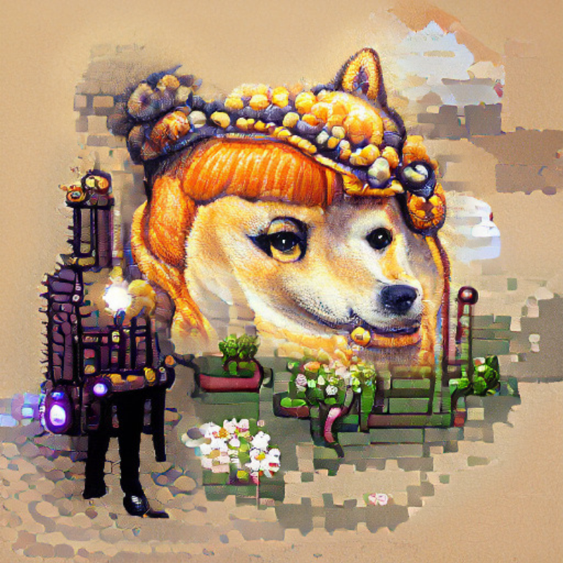 All Doge go to Fashion #1 static token preview