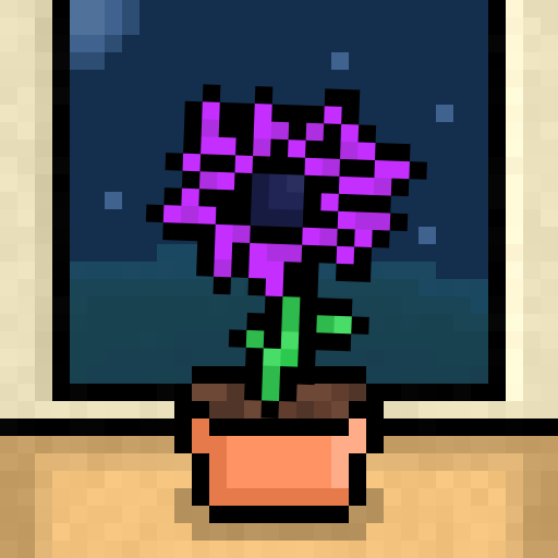Pixel Flowers #13 static token preview