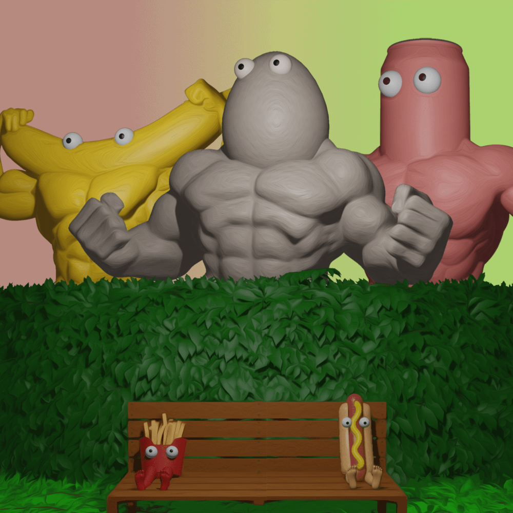Buff Bois #11 static token preview