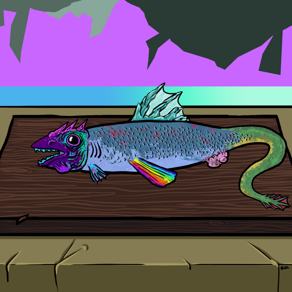 Monstrous Catch #2 static token preview