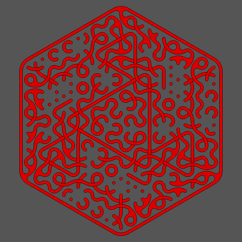 Threefold Symmetry - Dark Variations #13 static token preview