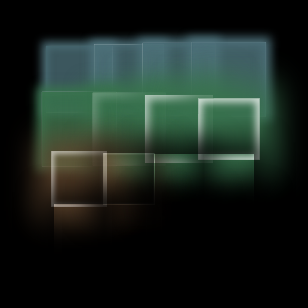 4 bits in 4 rows in 4 colors #3 static token preview
