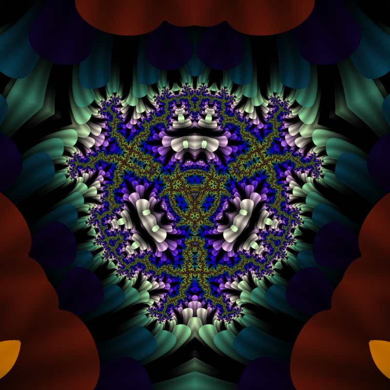 Fractal Flower #9 static token preview