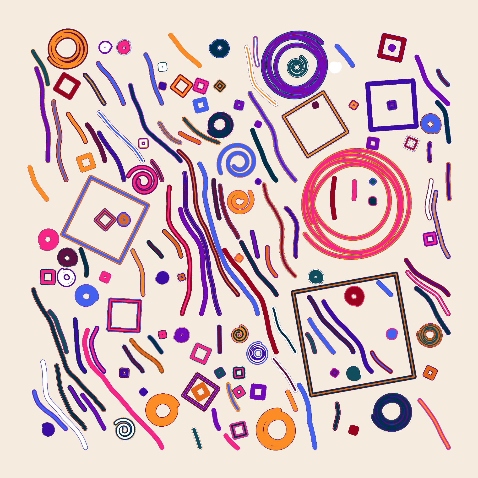 fields, sketches #4 static token preview