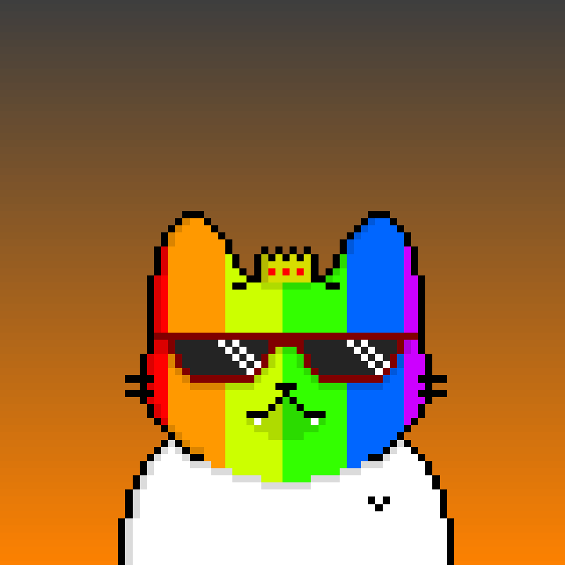 Totally Random Cats #9 static token preview