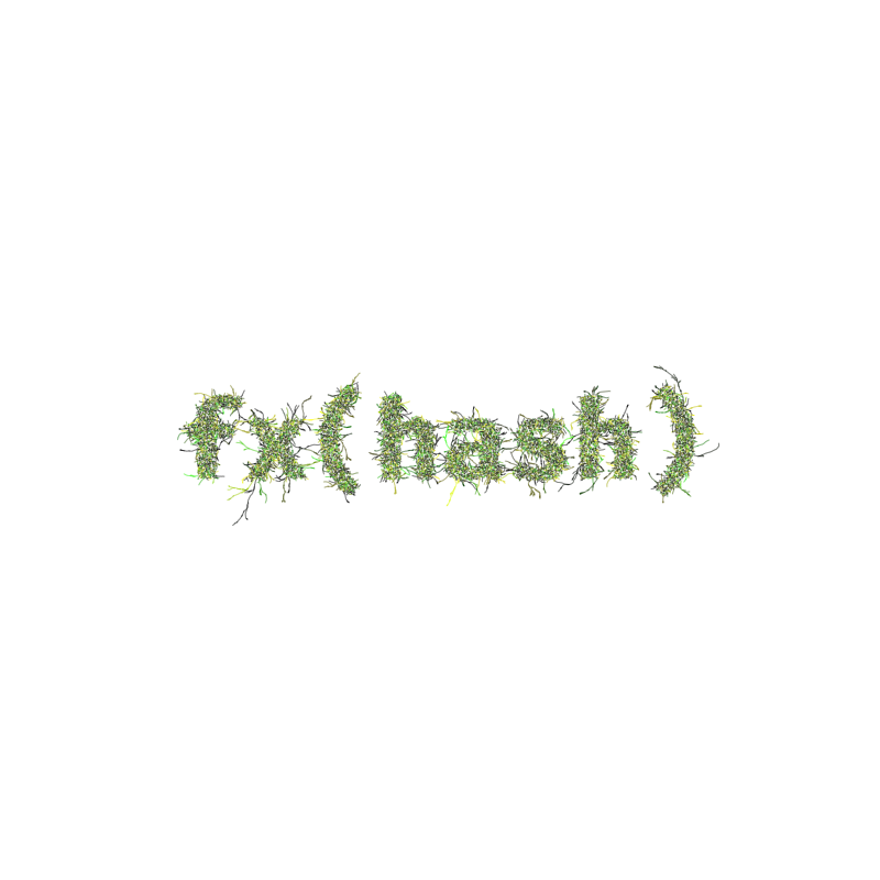 FXHASH Logo with Features #68 static token preview