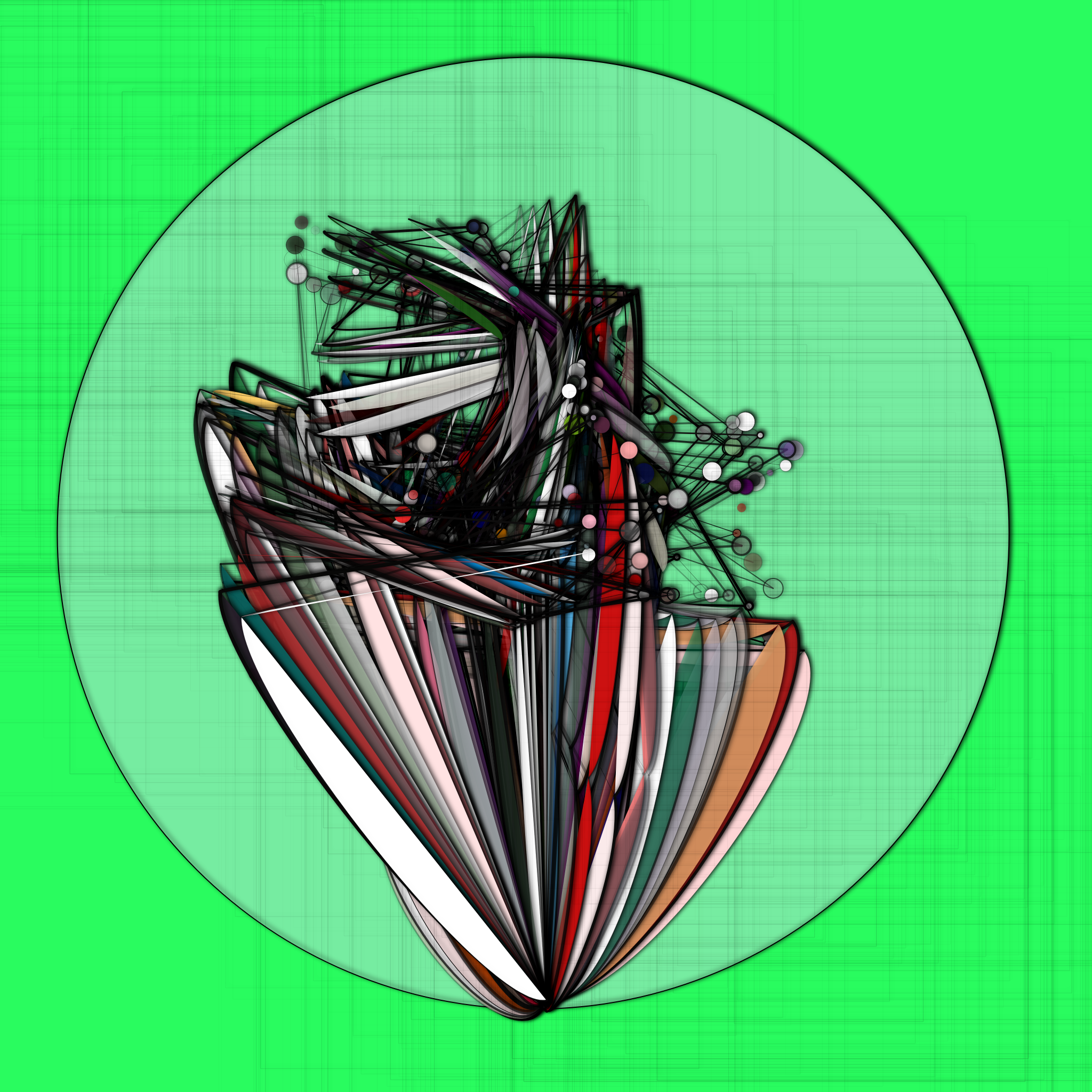 Geometric Bouquet #6 static token preview