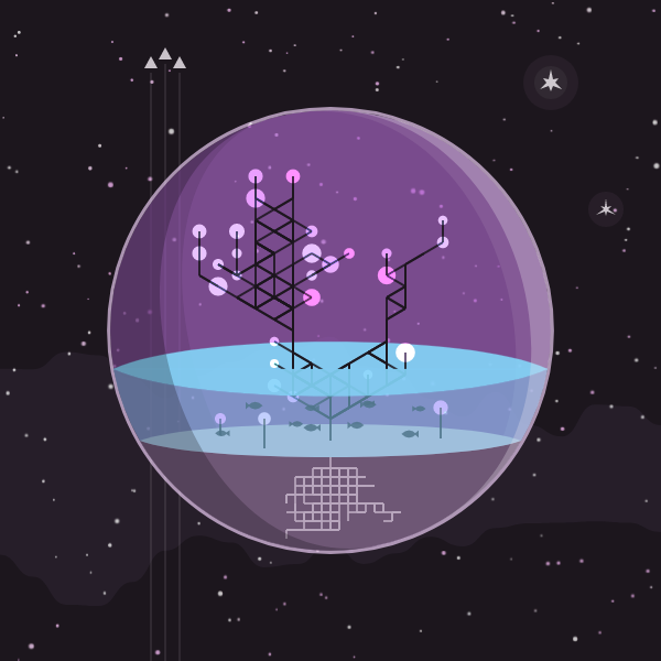 Orbital Terrarium #8 static token preview